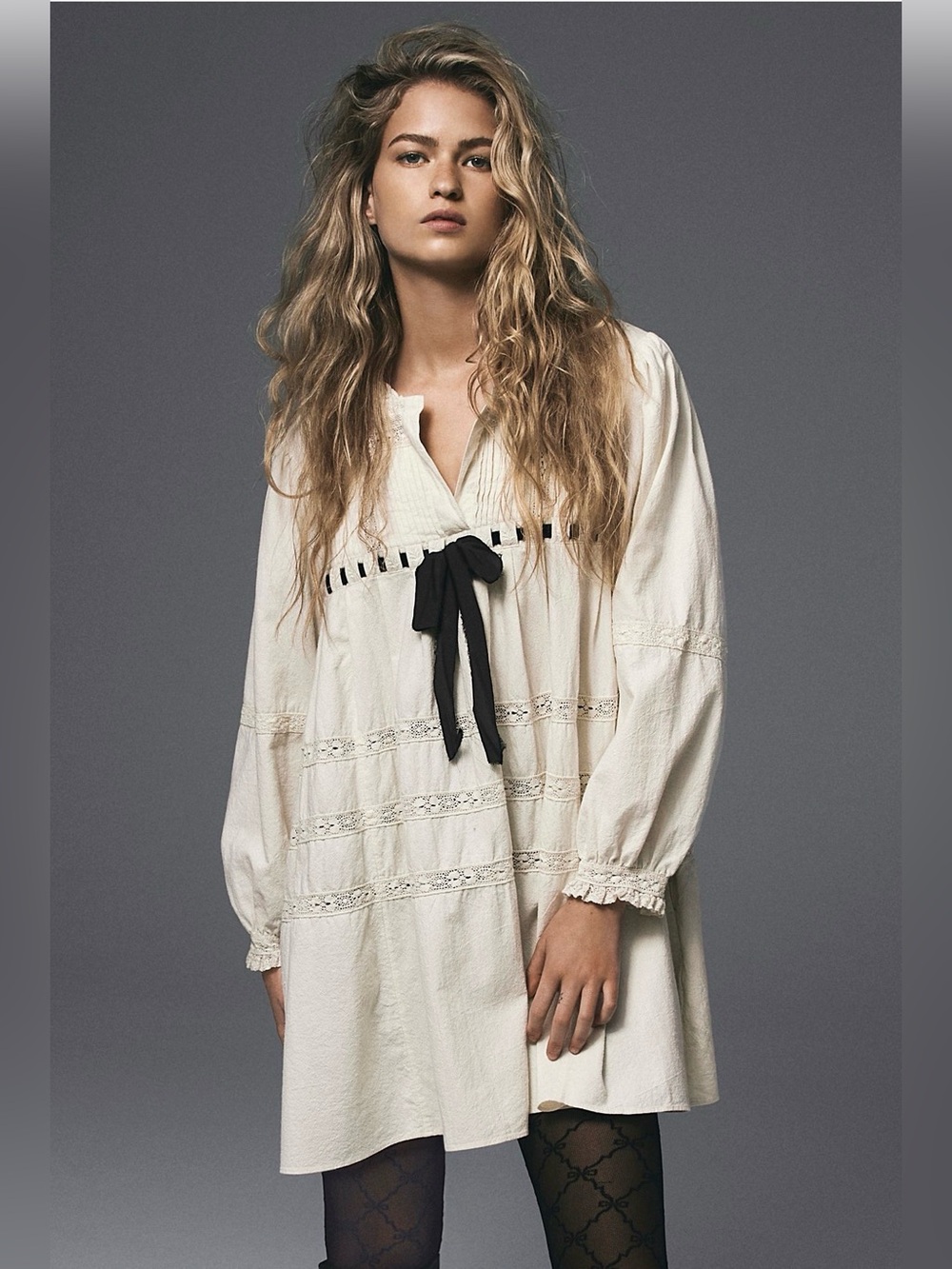 Free People Tea Time Mini Dress XS